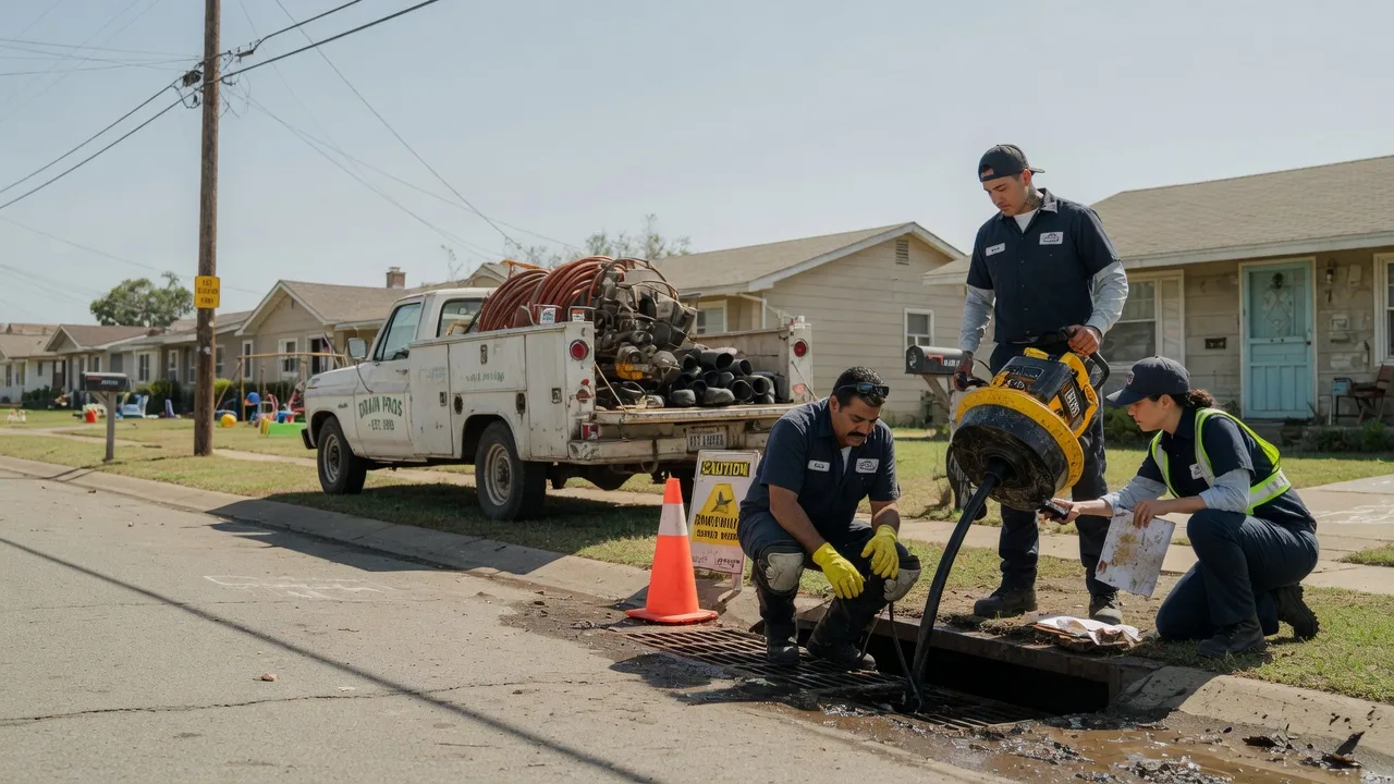 Drain Cleaning in Kaufman, TX near me